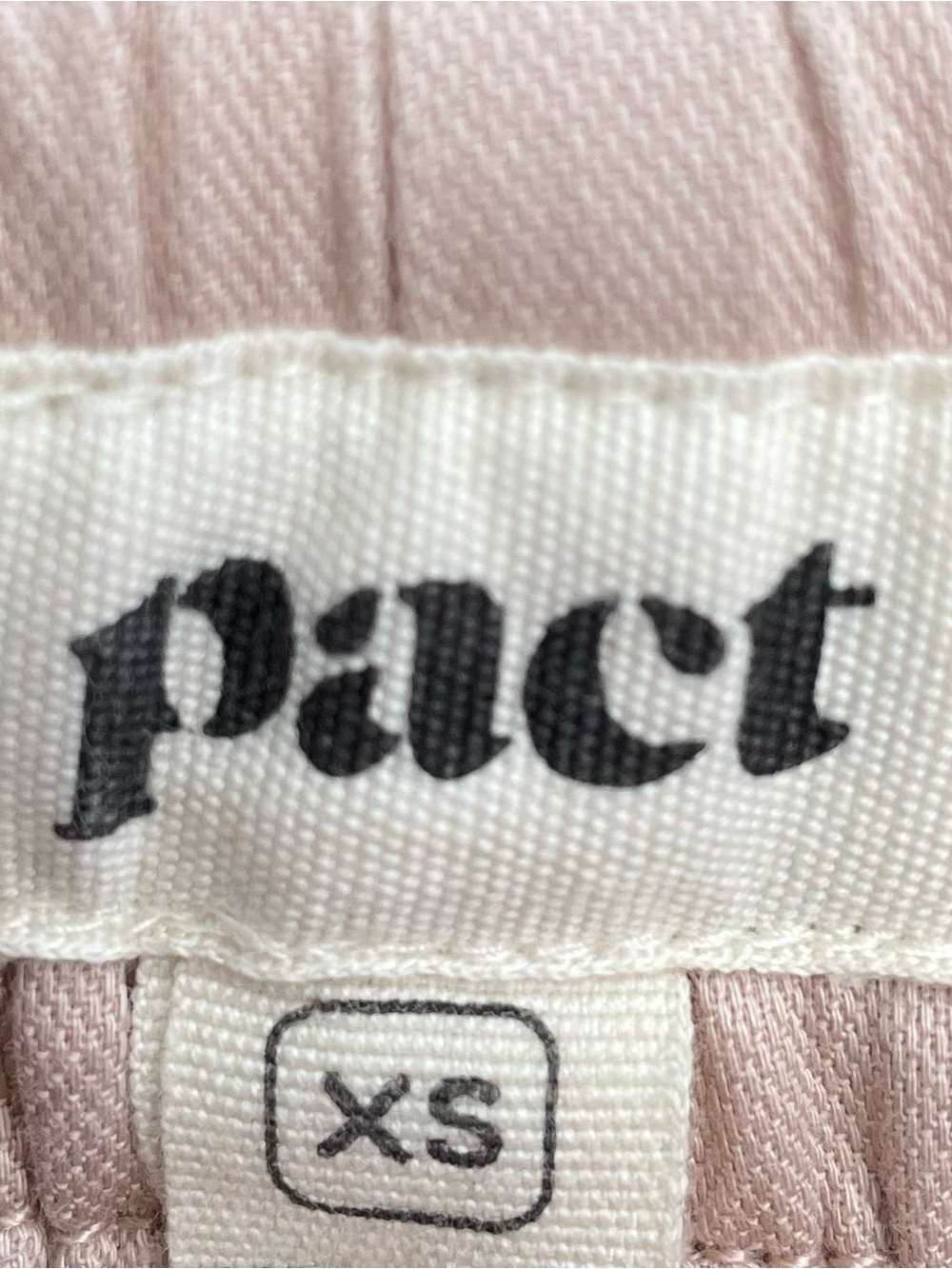 Pact twill skirts xs organic cotton tan navy 2pc - Picture 3 of 4